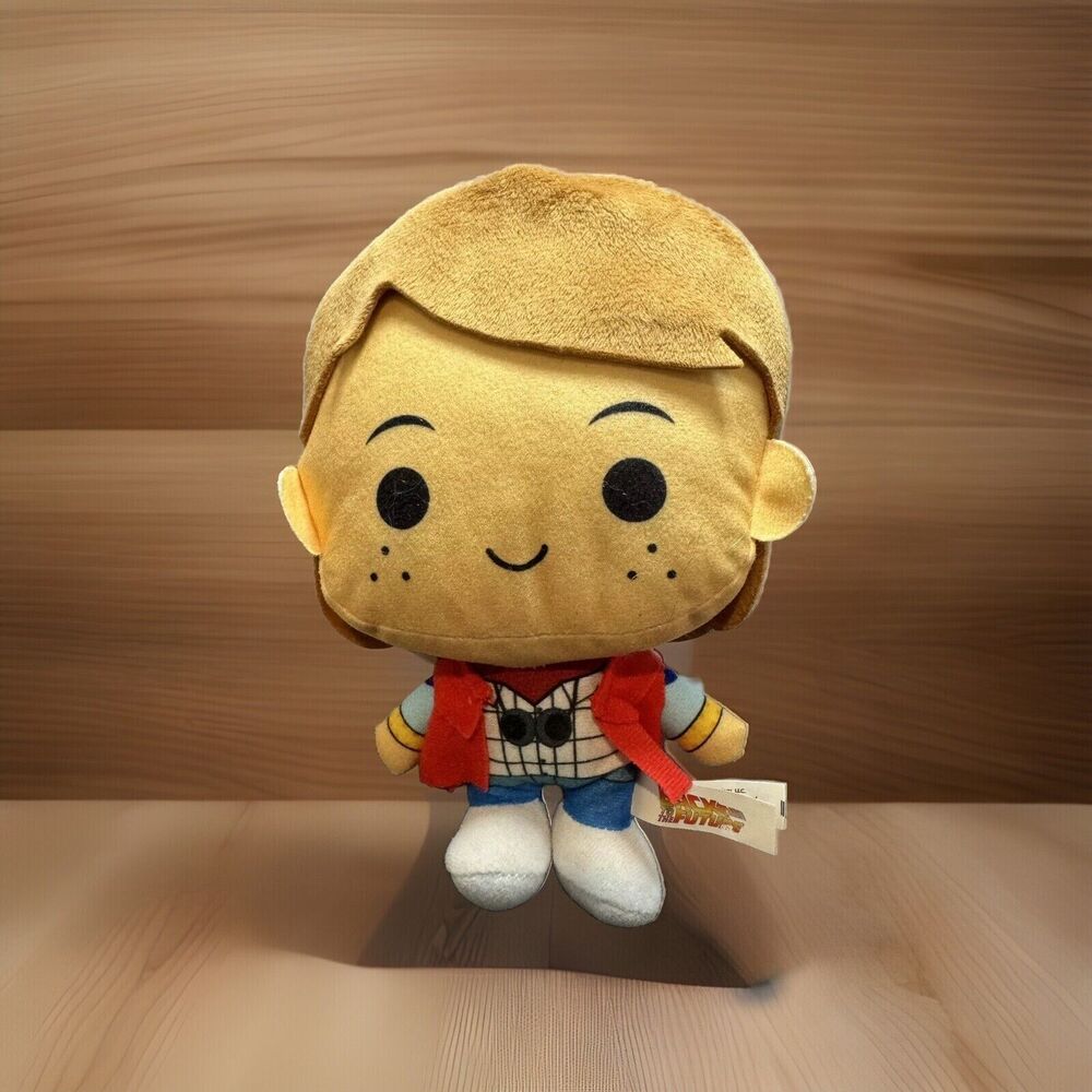Back to the Future Marty McFly 8" Plush Figure Universal Stuffed Toy Factory